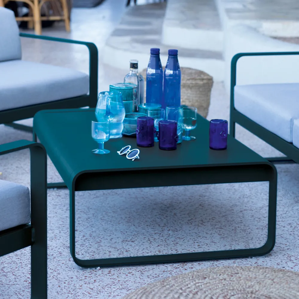 Bellevie sofabord lavt, Deep blue Fermob