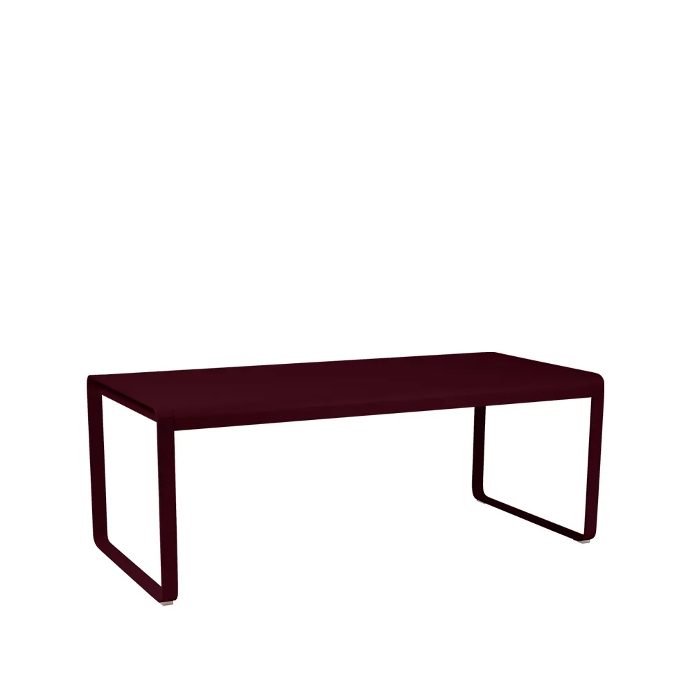 Bellevie spisebord, Black cherry (vinrød) Fermob