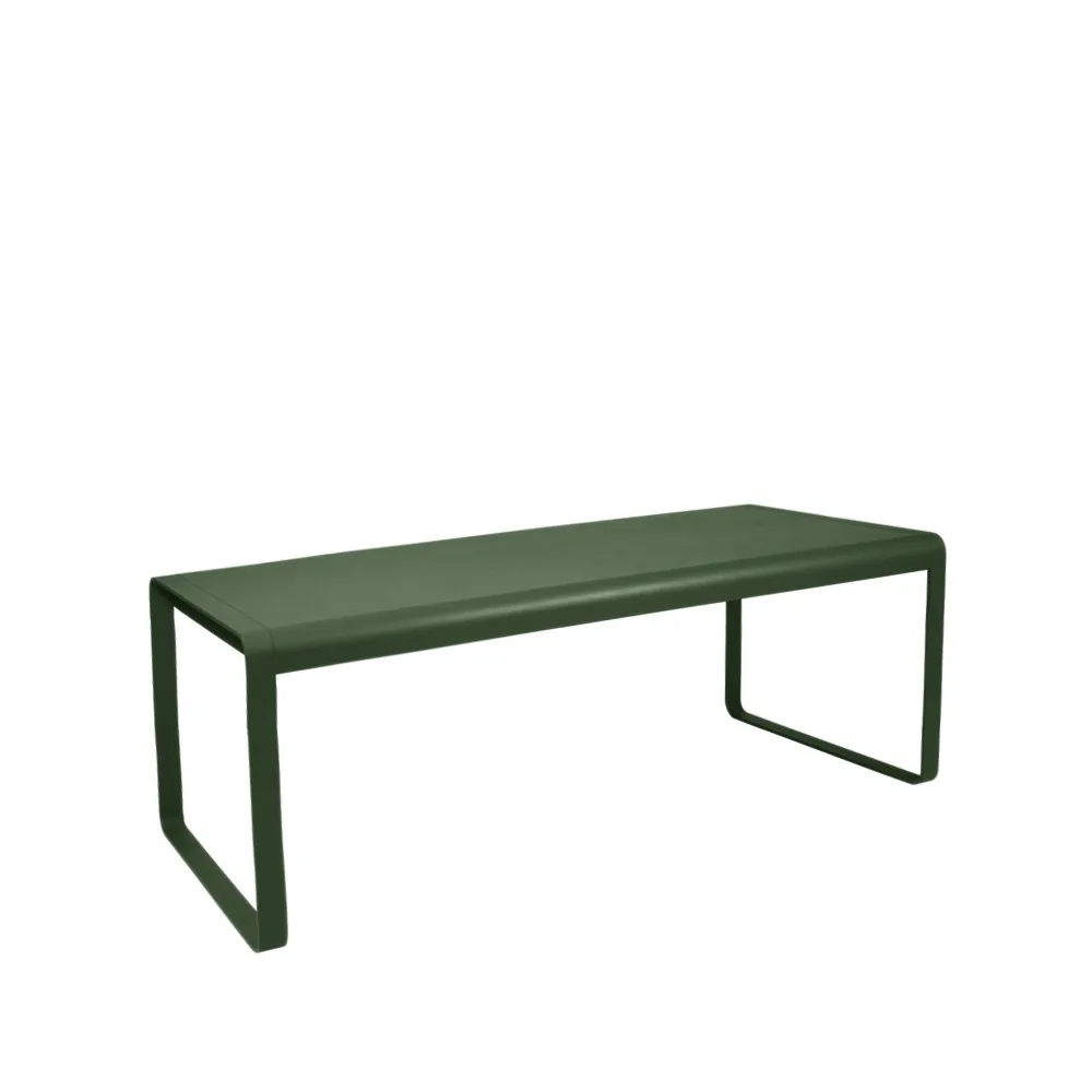 Fermob Bellevie spisebord Cedar green (grnn) | Skandinavisk Design | Hagebord | Grønn