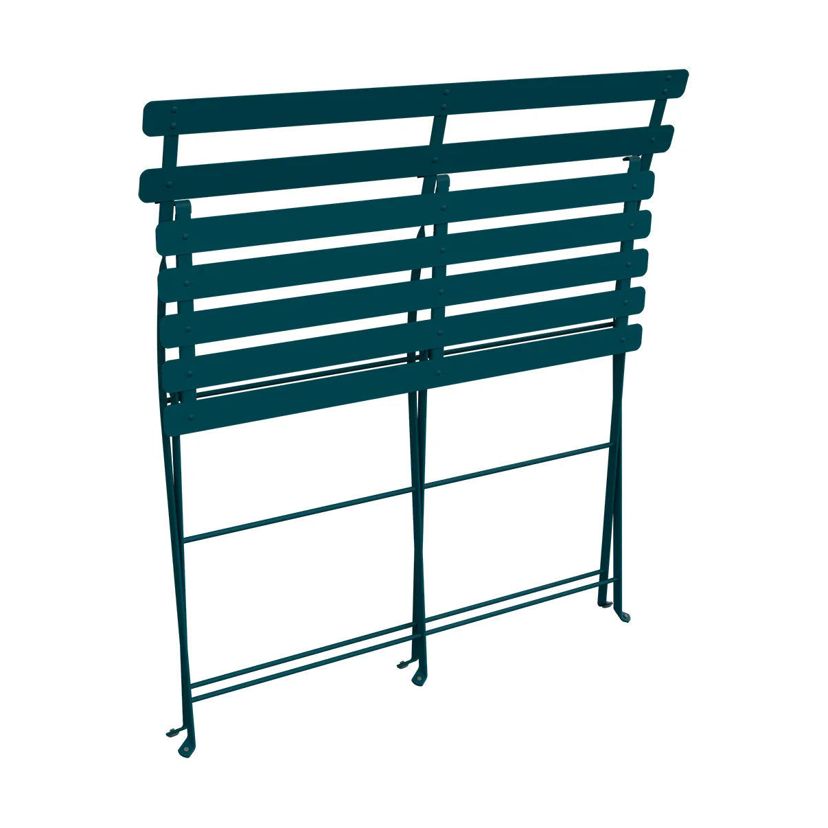 Bistro 2-seters benk med ryggstøtte, Acapulco blue Fermob