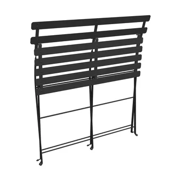 Bistro 2-seters benk med ryggstøtte - Anthracite (grå) - Fermob