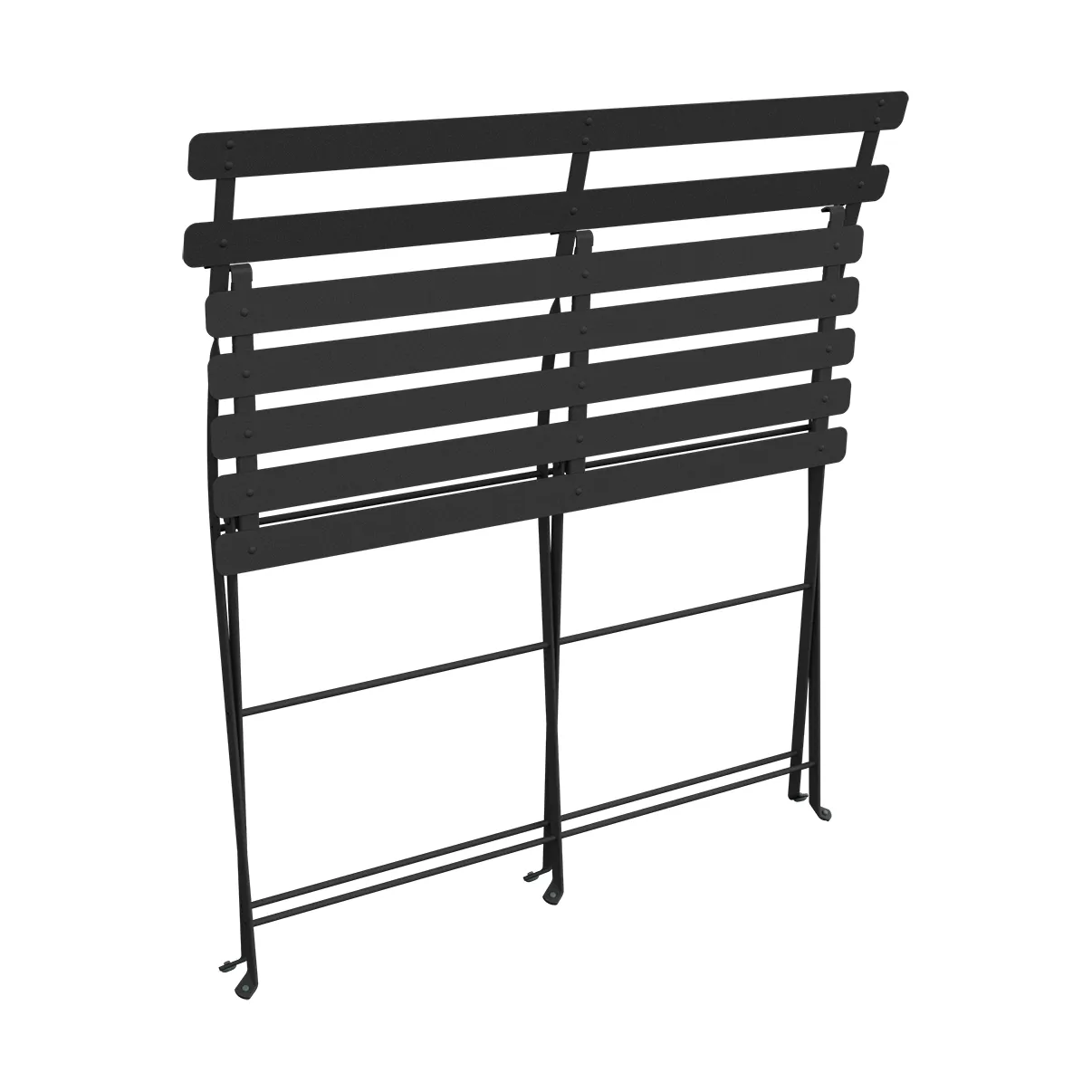 Bistro 2-seters benk med ryggstøtte, Anthracite Fermob