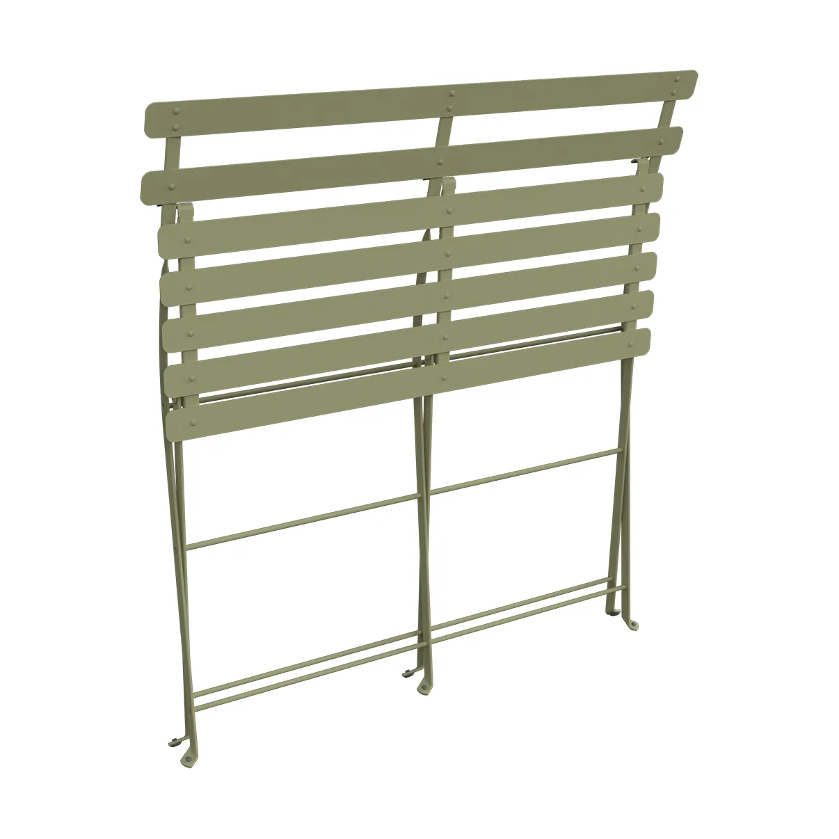 Bistro 2-seters benk med ryggstøtte, Willow green Fermob