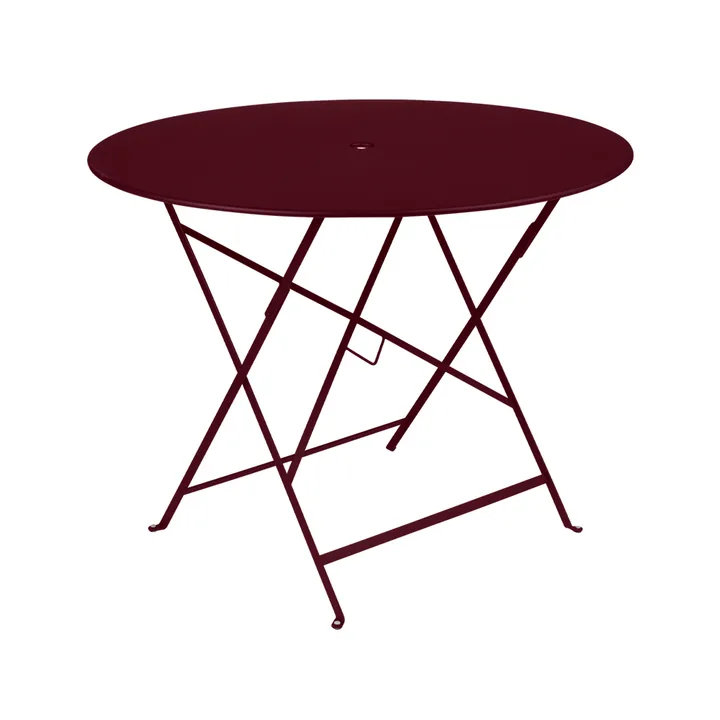 Bistro bord Ø96 cm - Black cherry (vinrød) - Fermob