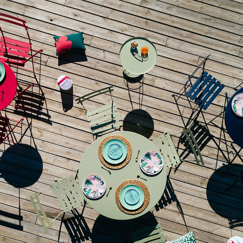 Bistro bord Ø96 cm, Chili Fermob