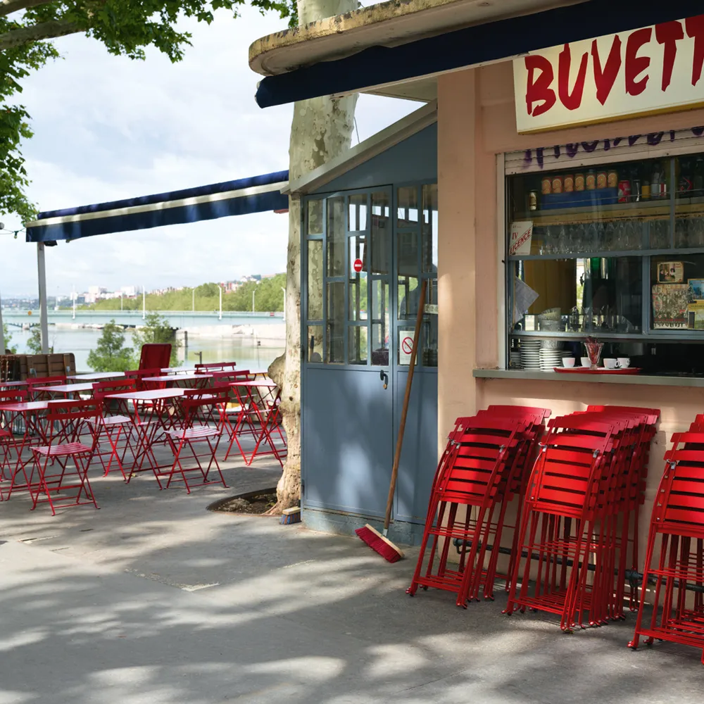 Bistro Metal stol, Frosted lemon Fermob