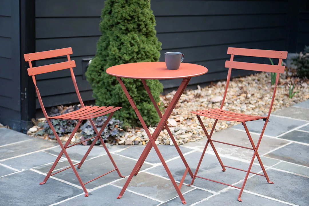 Bistro Metal stol, Red ochre (rød) Fermob