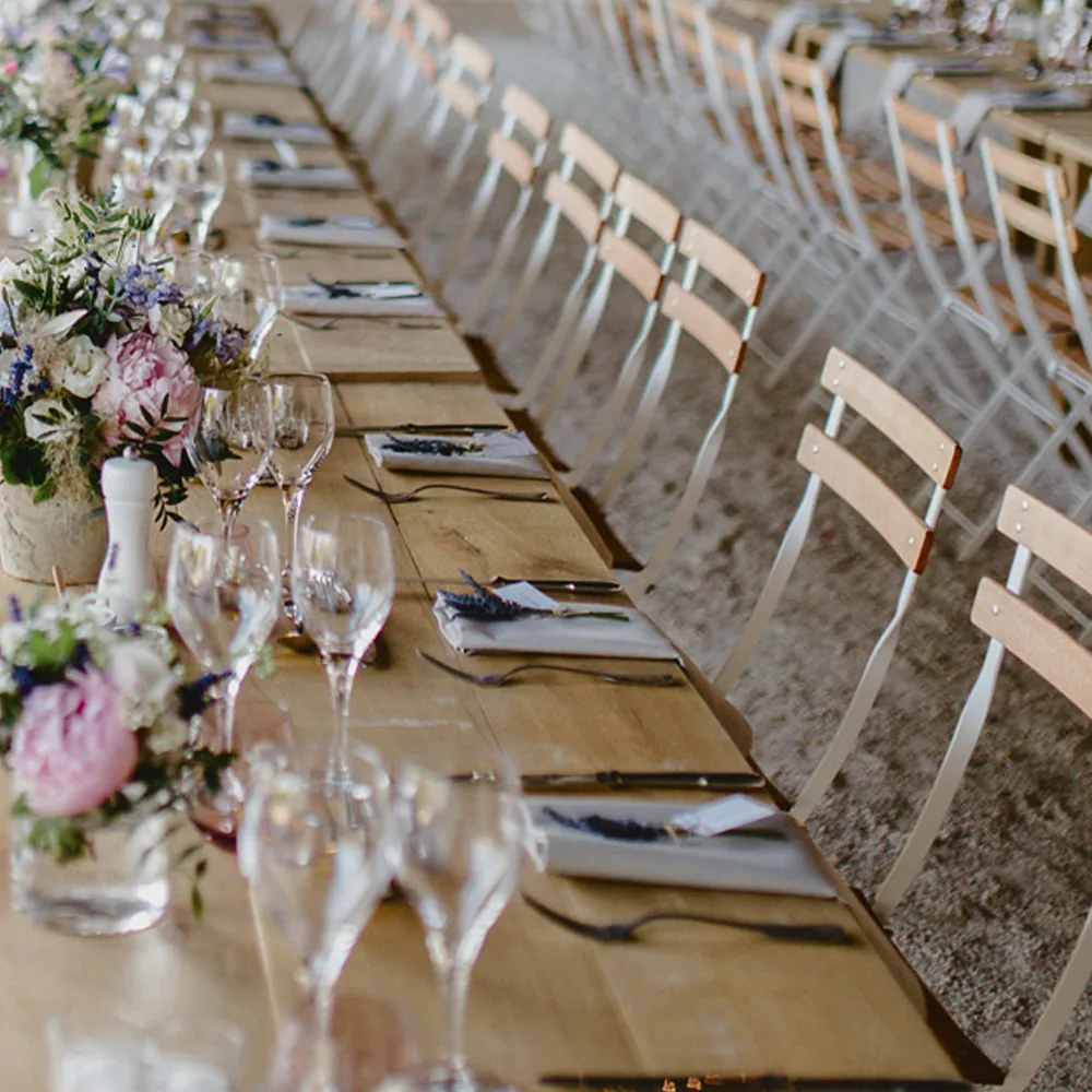 Bistro Natural stol, Chili, oljet bøk Fermob