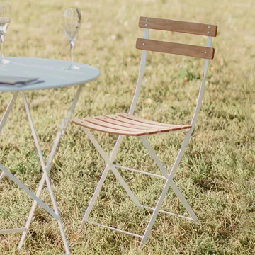 Bistro Natural stol - Rosemary (grønn), oljet bøk - Fermob
