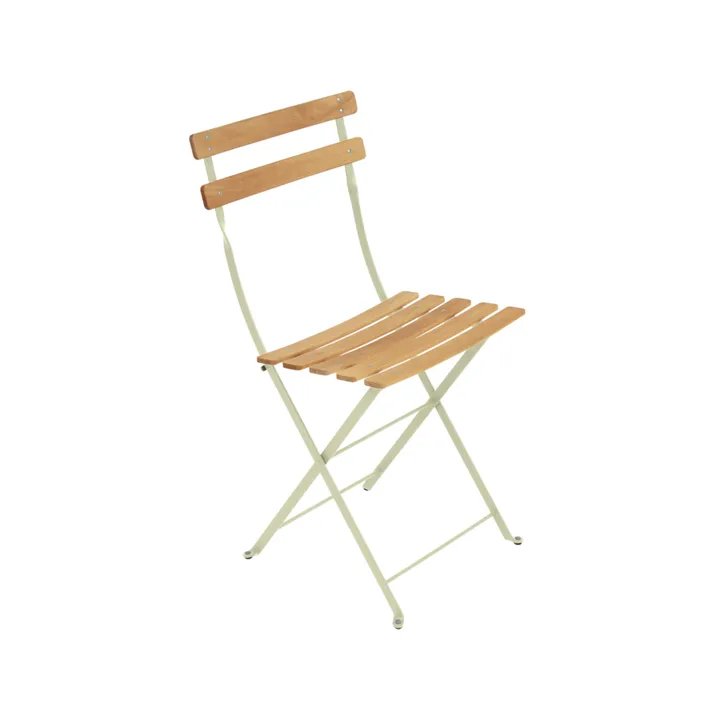 Bistro Natural stol - Willow green (grønn), oljet bøk - Fermob