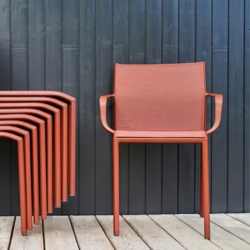 Cadiz stol med armlener - Anthracite - Fermob