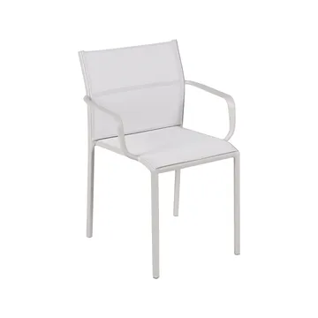 Cadiz stol med armlener - Clay grey - Fermob