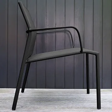 Cadiz stol med armlener, lav - Clay grey - Fermob