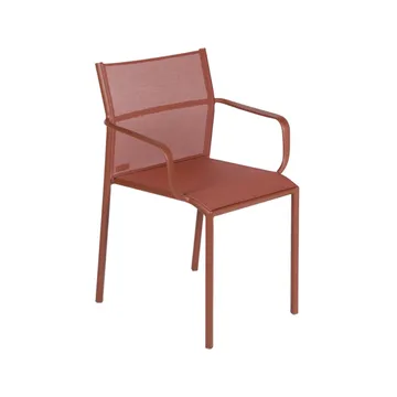 Cadiz stol med armlener - Red ochre (rød) - Fermob