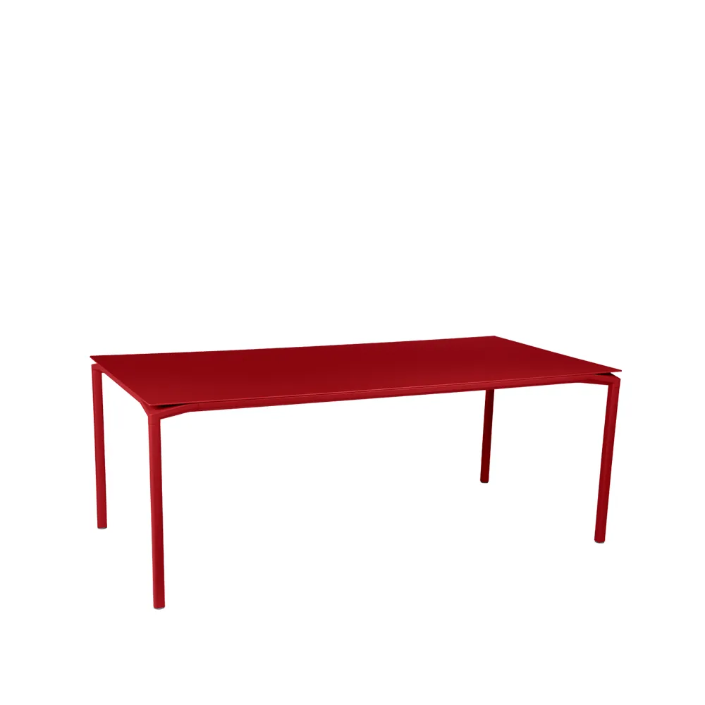 Calvi bord 195x95 cm, Chili (rød) Fermob