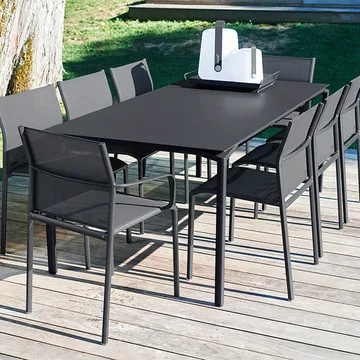 Calvi bord 195x95 cm - Chili (rød) - Fermob