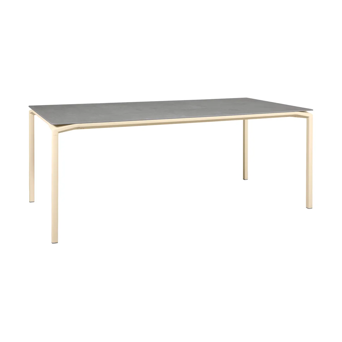 Calvi bord 195x95 cm, Latte beige (beige)-Kreta Fermob