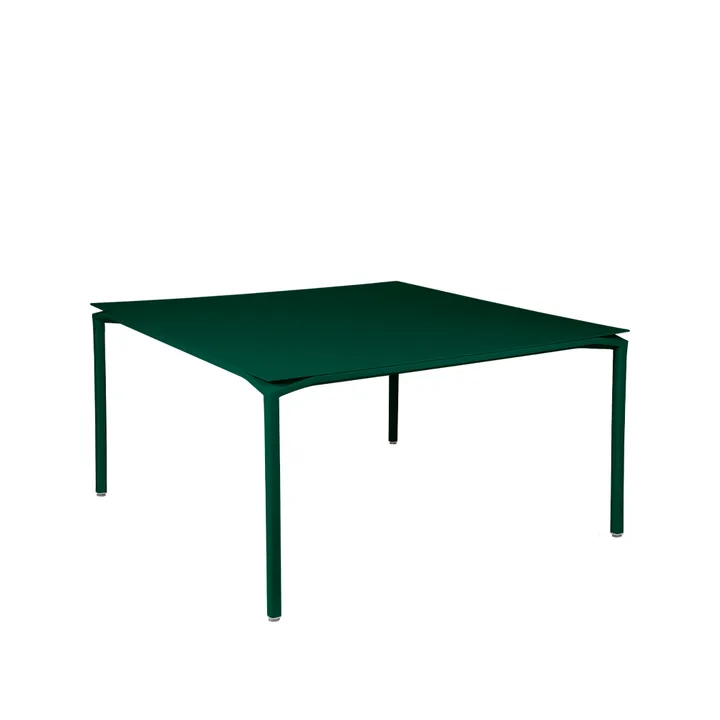 Calvi bord, kvadratisk 140x140 cm - Cedar green (grønn) - Fermob