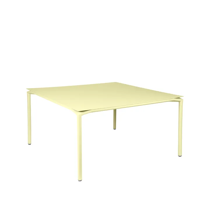 Calvi bord, kvadratisk 140x140 cm - Frosted lemon (gul) - Fermob