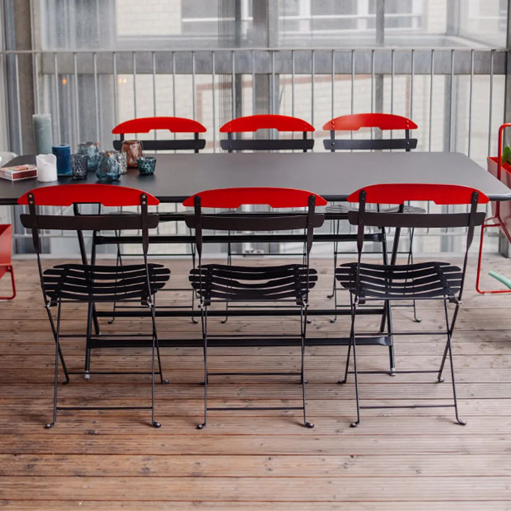 Caractere bord 190x90 cm, Anthracite (grå) Fermob