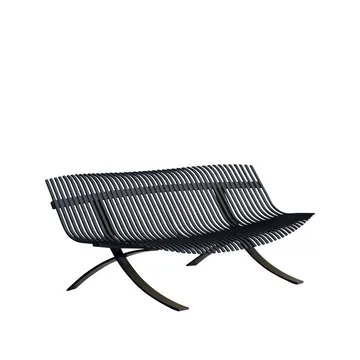 Charivari benk - Anthracite - Fermob