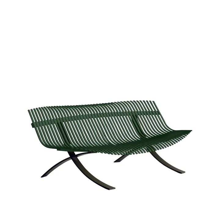 Charivari benk - Cedar green (grønn) - Fermob