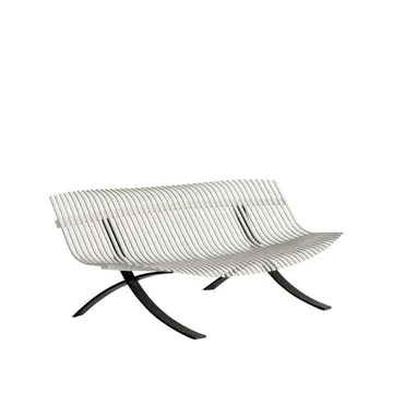 Charivari benk - Clay grey - Fermob