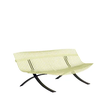 Charivari benk - Frosted lemon - Fermob