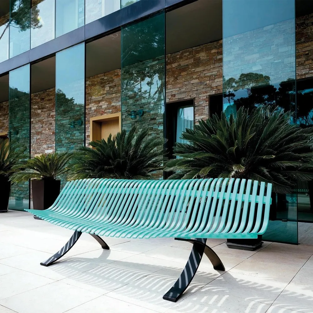 Charivari benk, Ice mint Fermob