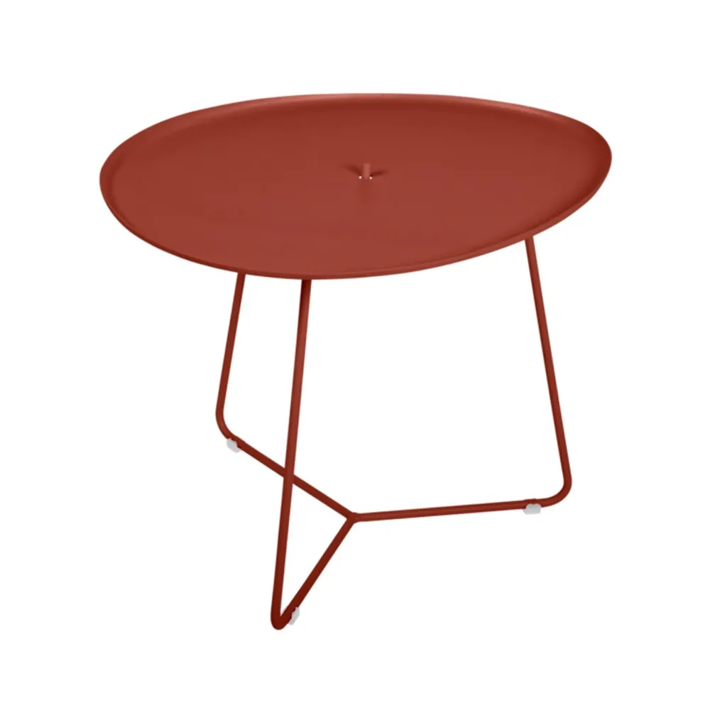 Cocotte bord, lavt, Red ochre (rød) Fermob