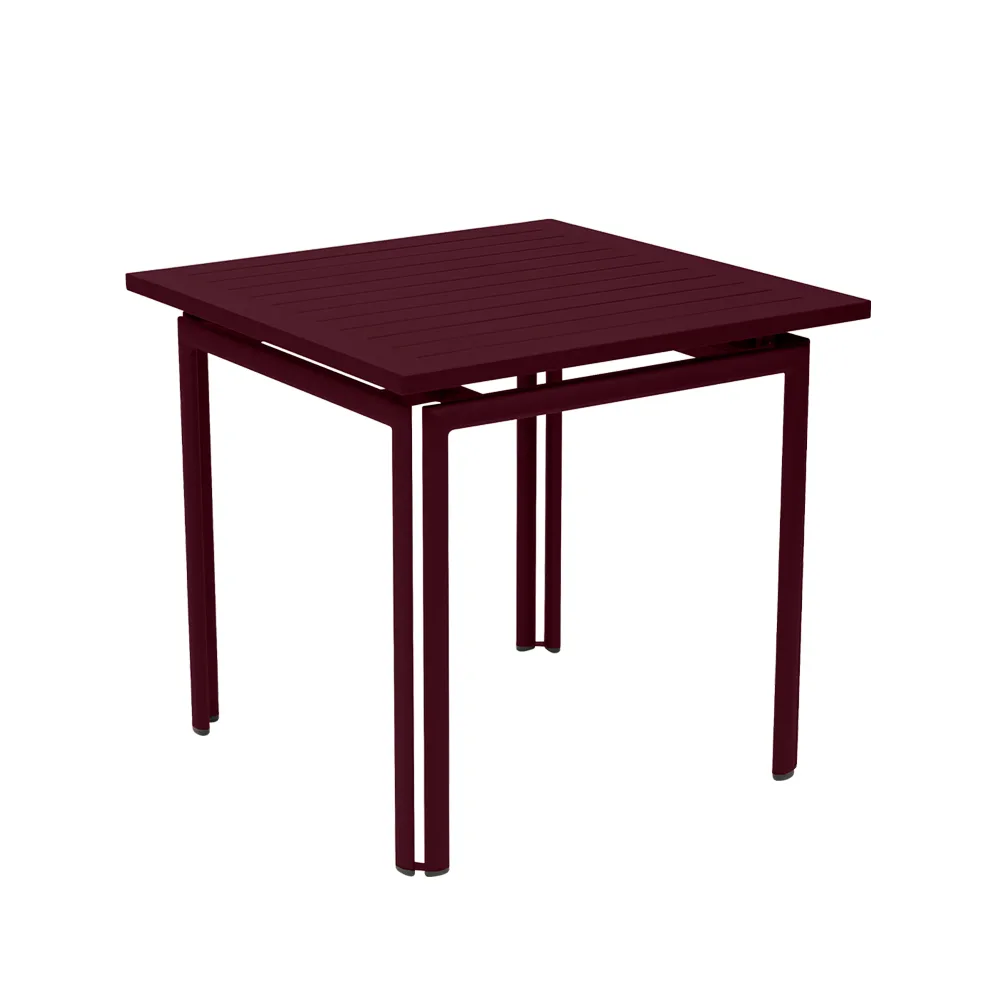 Costa bord 80x80 cm, Black cherry Fermob