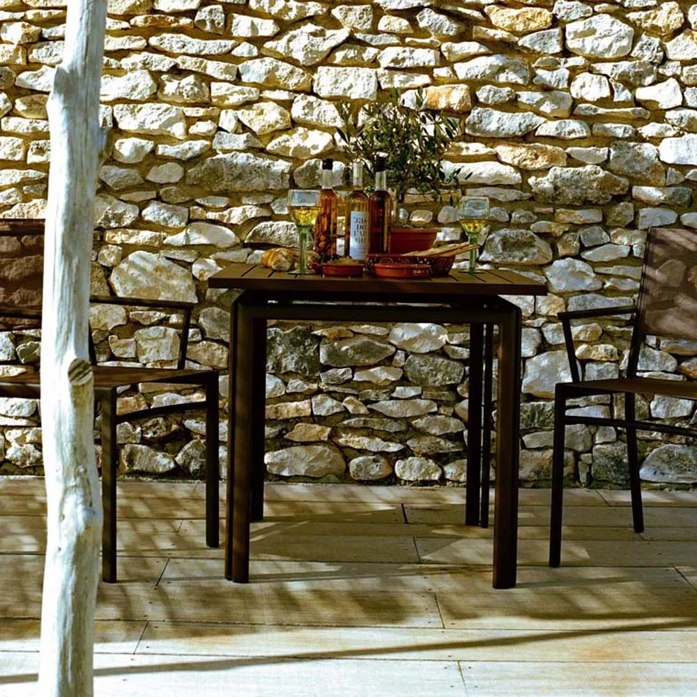 Costa bord 80x80 cm, Nutmeg (beige) Fermob
