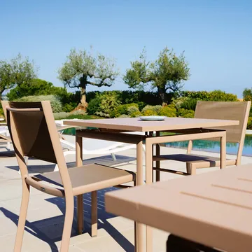 Costa bord 80x80 cm - Willow green - Fermob