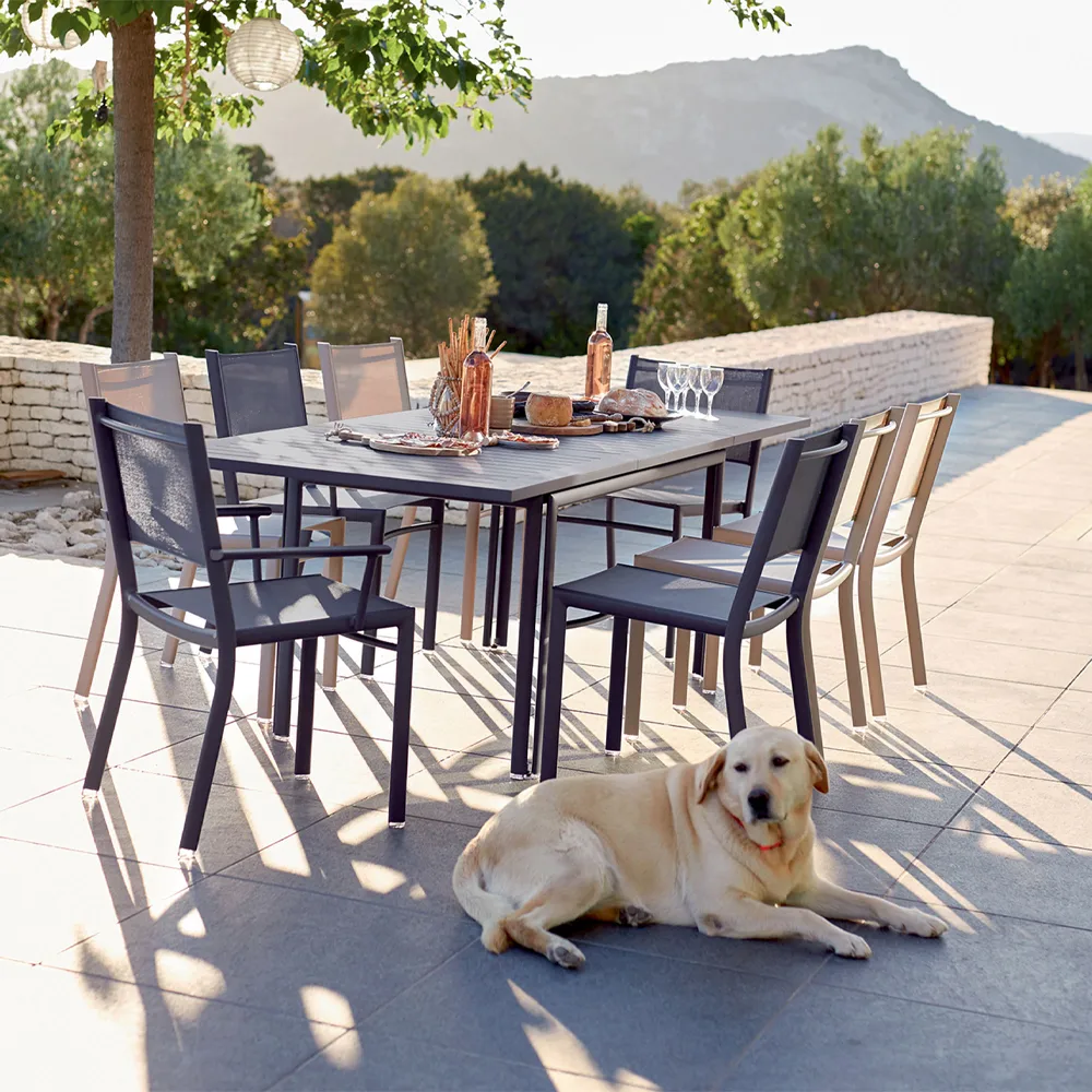 Costa spisebord, Anthracite Fermob