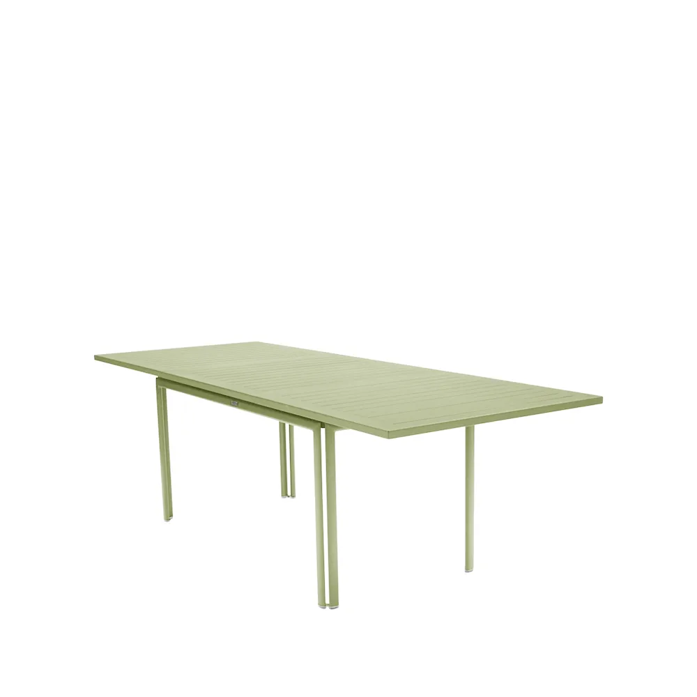 Costa spisebord med ileggsplate, Willow green (grønn) Fermob