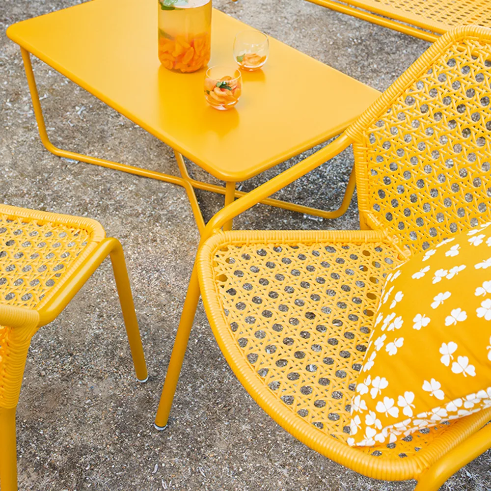 Croisette stol med armlener, Storm grey Fermob