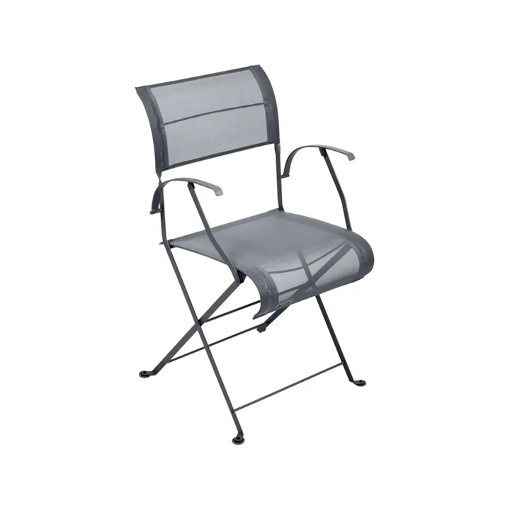Dune Premium stol med armlener - Anthracite (grå) - Fermob