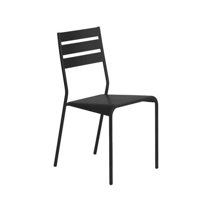 Facto stol - Liquorice (svart) - Fermob
