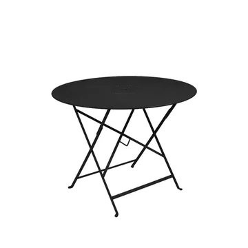 Floreal bord Ø96 cm - Liquorice (svart) - Fermob