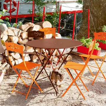 Floreal bord Ø96 cm - Nutmeg - Fermob