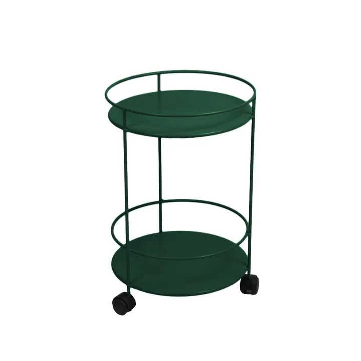 Guinguette sidebord med hjul - Cedar green (grønn) - Fermob