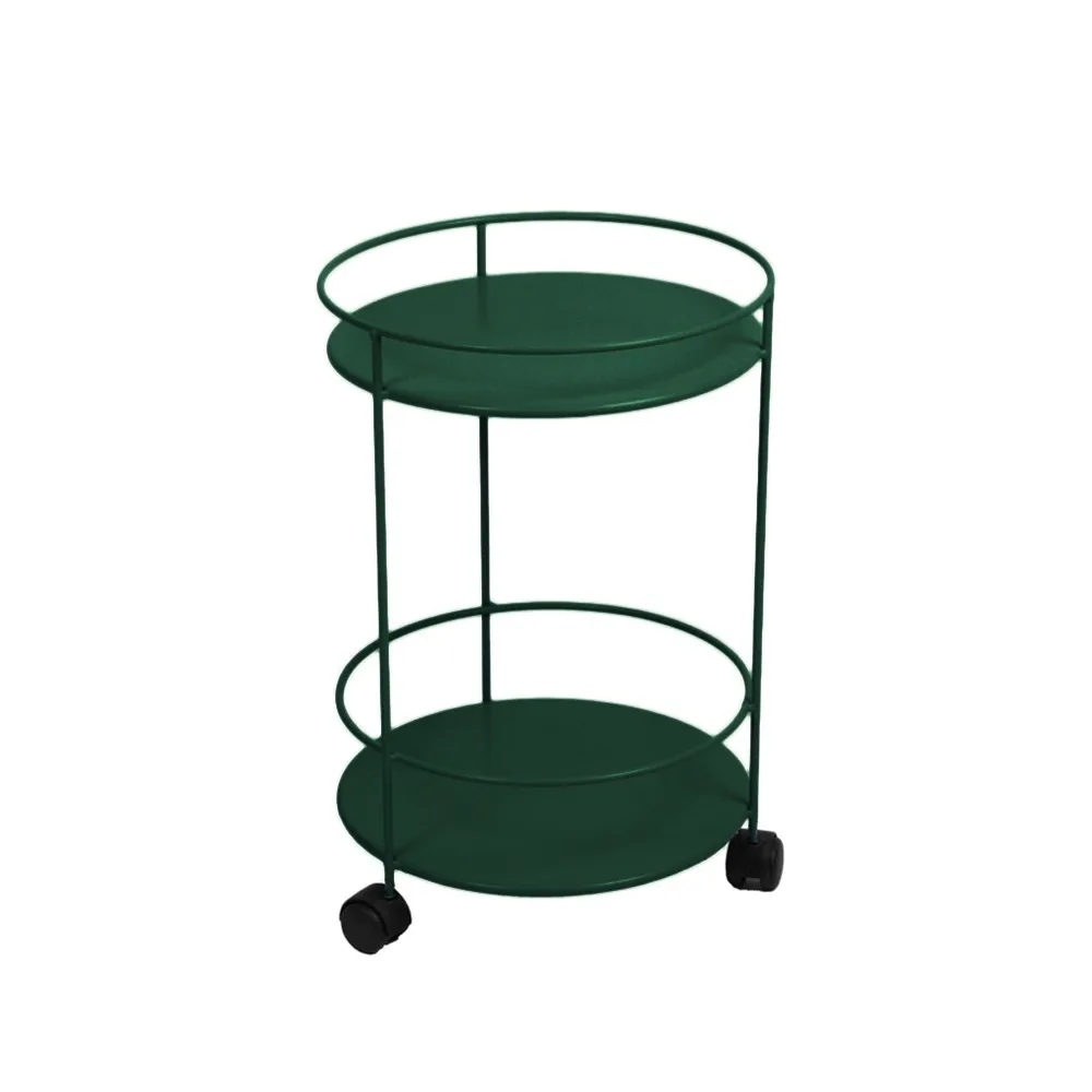 Guinguette sidebord med hjul, Cedar green Fermob