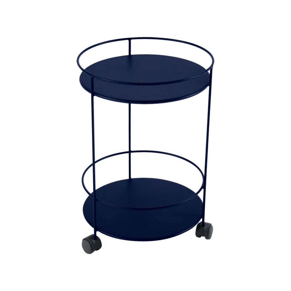 Guinguette sidebord med hjul, Deep blue (blå) Fermob
