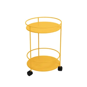 Guinguette sidebord med hjul - Honey (gul) - Fermob