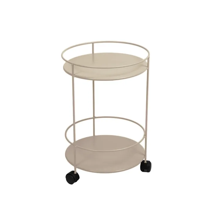 Guinguette sidebord med hjul - Nutmeg (beige) - Fermob