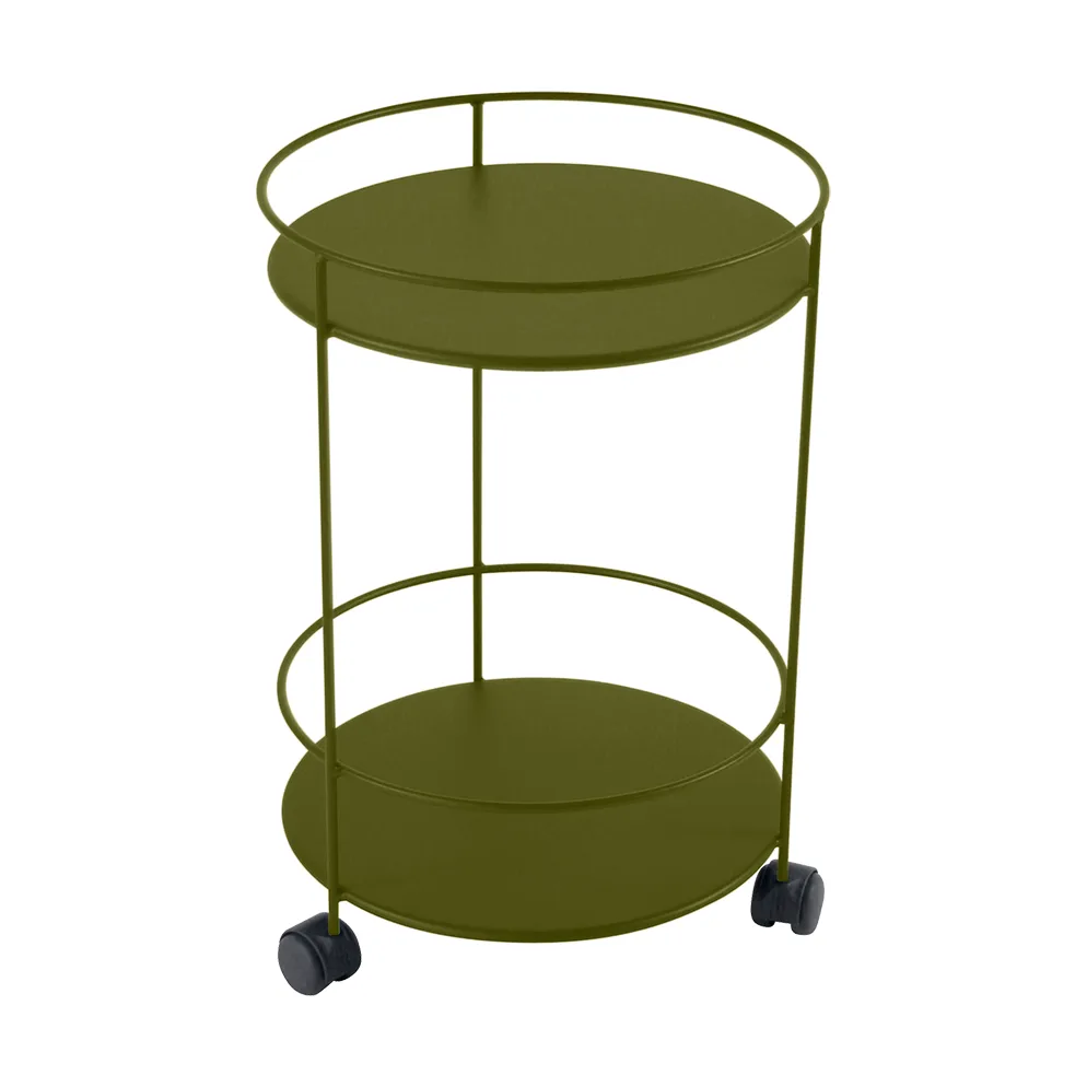 Guinguette sidebord med hjul, Pesto (grønn) Fermob