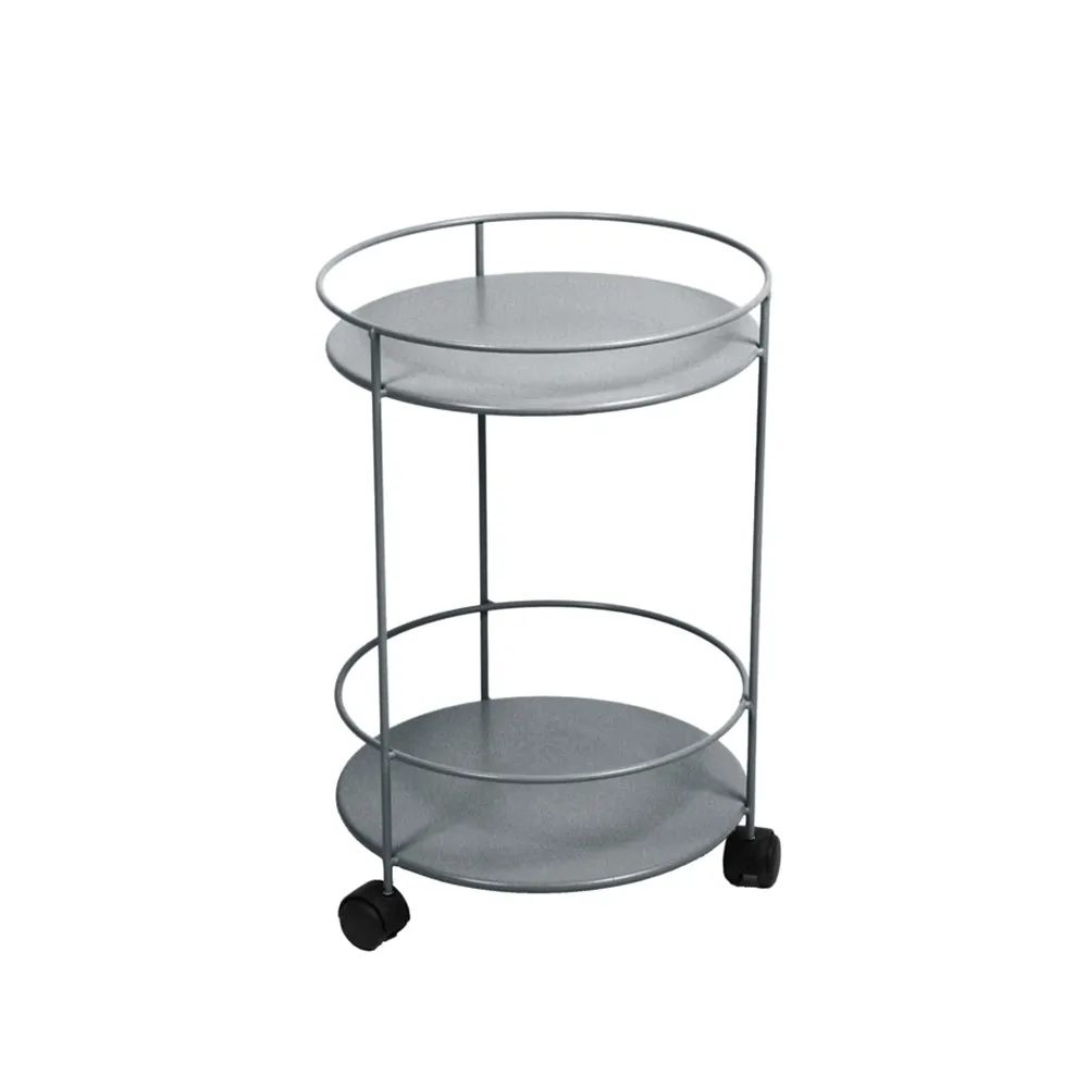 Guinguette sidebord med hjul, Storm grey Fermob