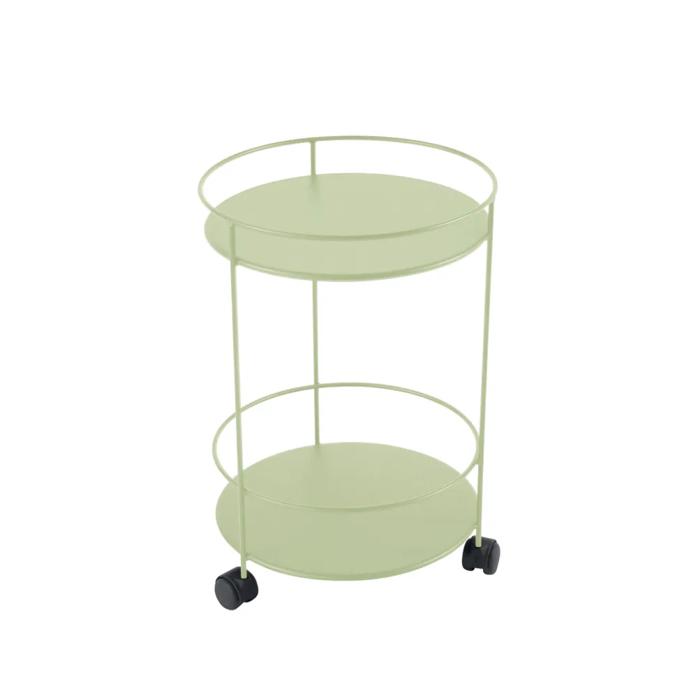 Guinguette sidebord med hjul, Willow green Fermob