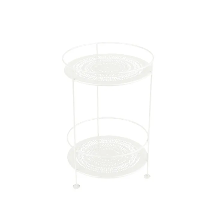 Guinguette sidebord uten hjul - Cotton white (hvit) - Fermob