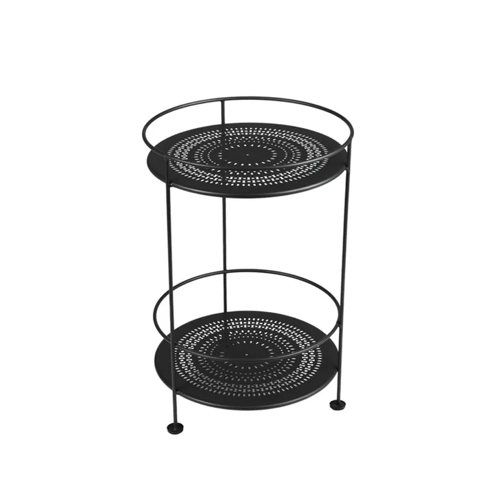 Guinguette sidebord uten hjul - Liquorice (svart) - Fermob